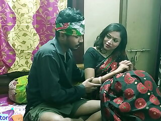 Indian hot new bhabhi classic lovemaking with spouse brother! Clear hindi audio